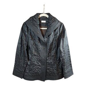 Ceci Ou Cela Refined Lightweight Basic Black Jacket Women's 38 / US Medium